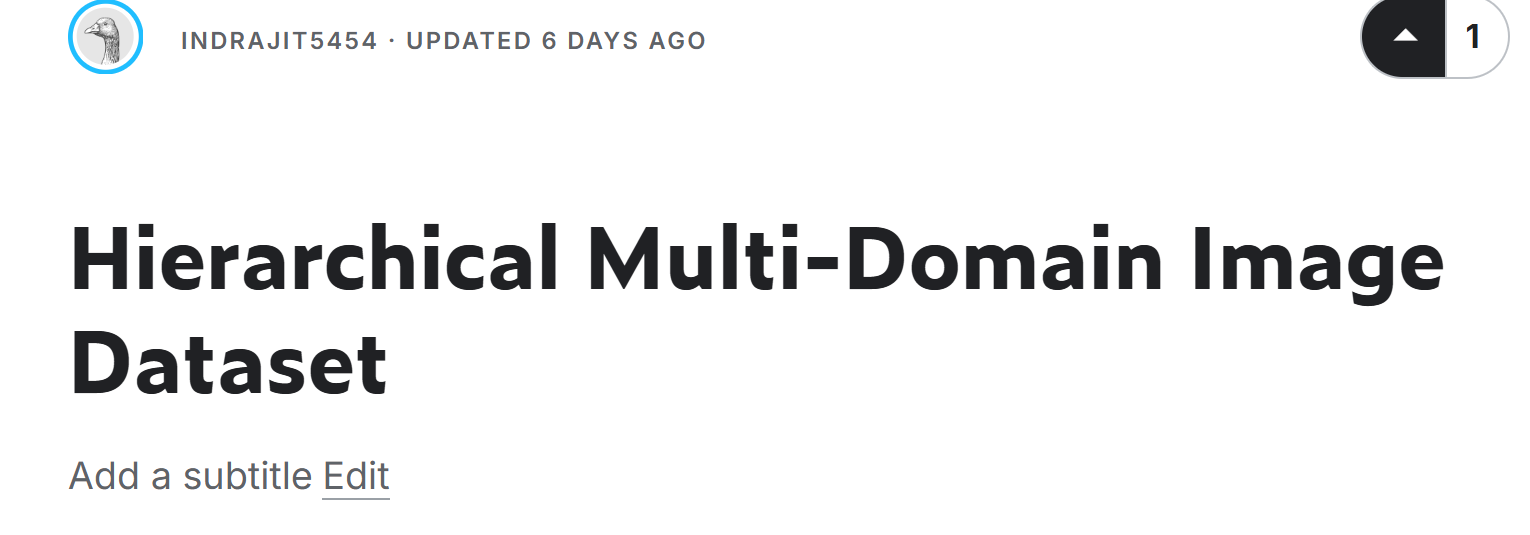 Kaggle Dataset Screenshot